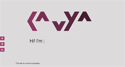 Desktop Screenshot of kavyasukumar.com